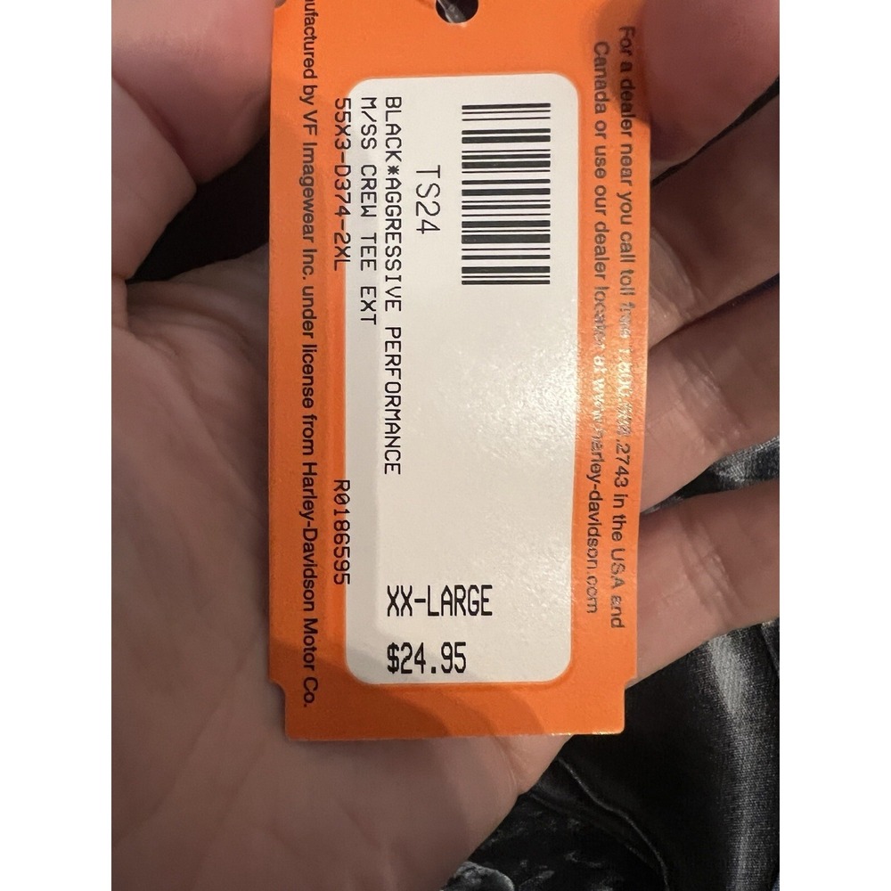 New With Tags Harley Davidson Motorcycles Ride Free Vintage Daytona Florida‎ XXL - Picture 3 of 6